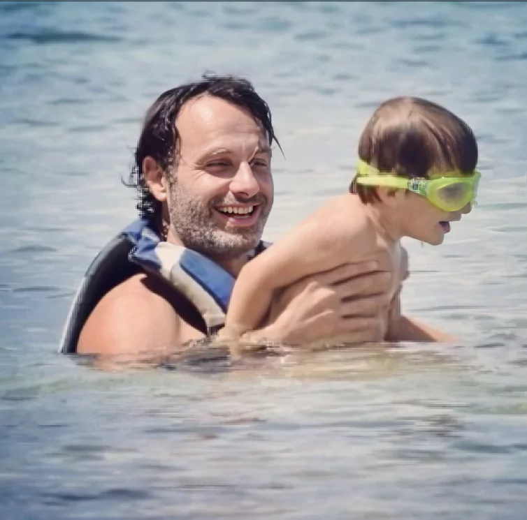Andrew Lincoln son arthur clutterbuck